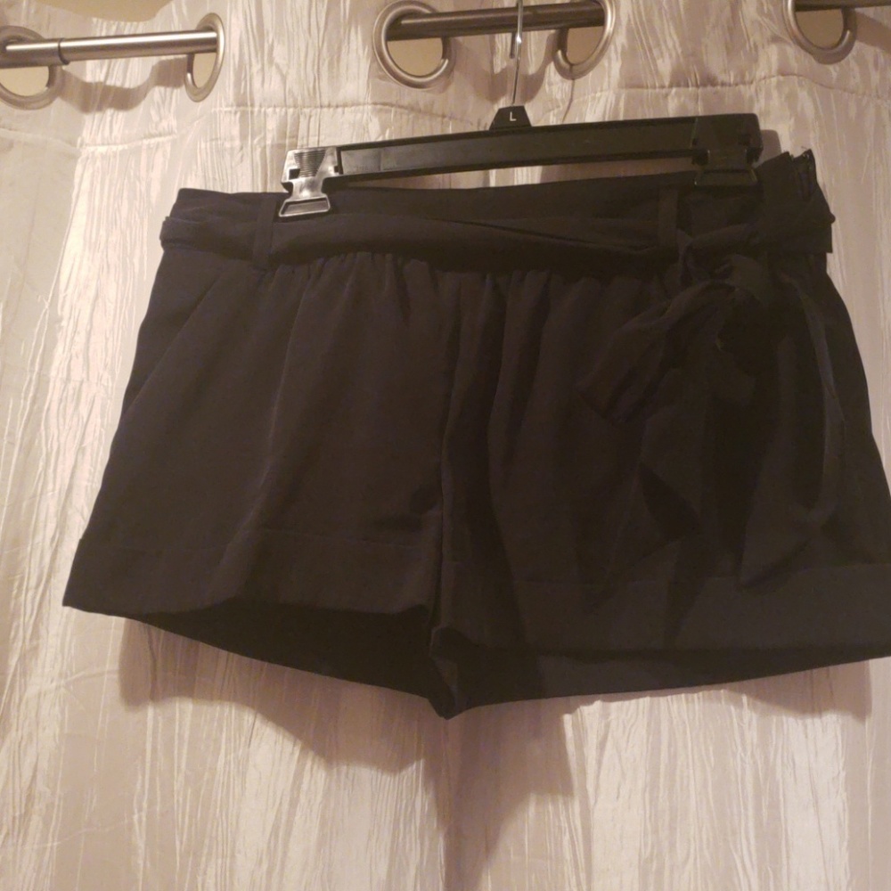 Express black dress shorts